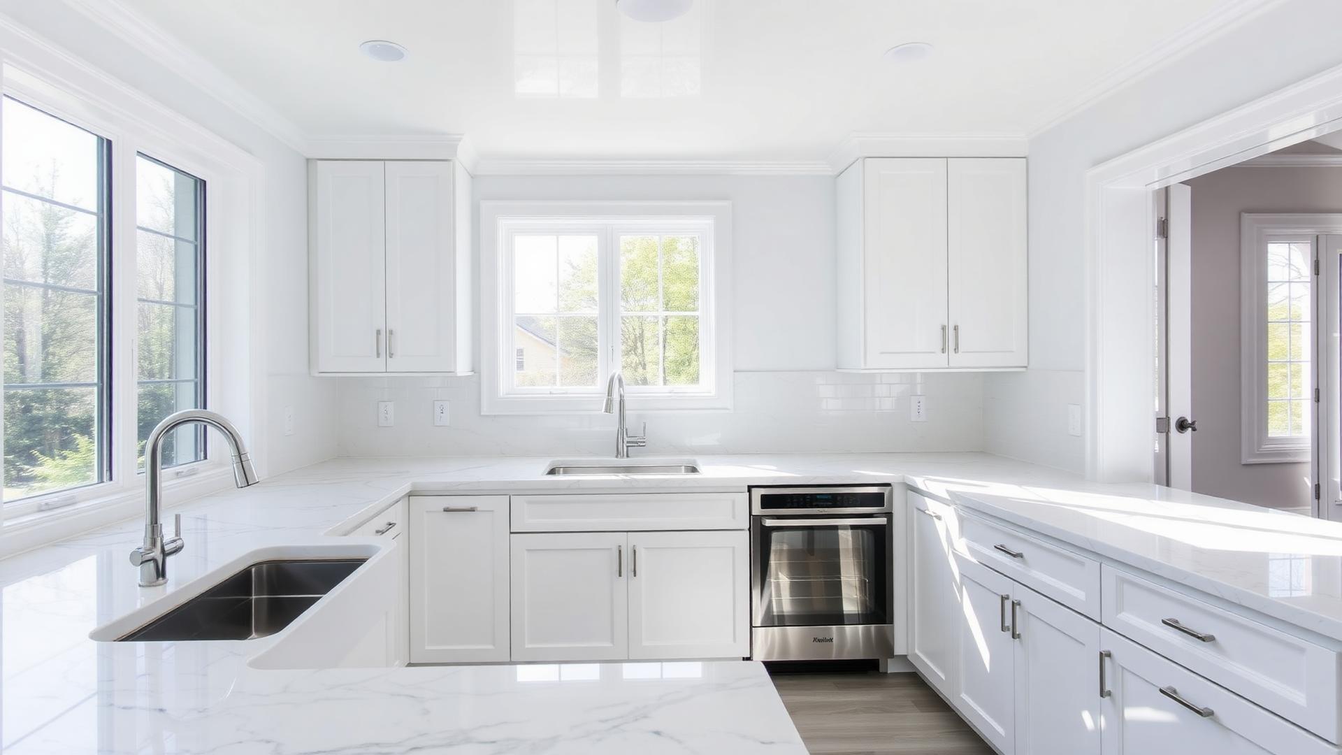 A freshly cleaned kitchen in an Orlando home